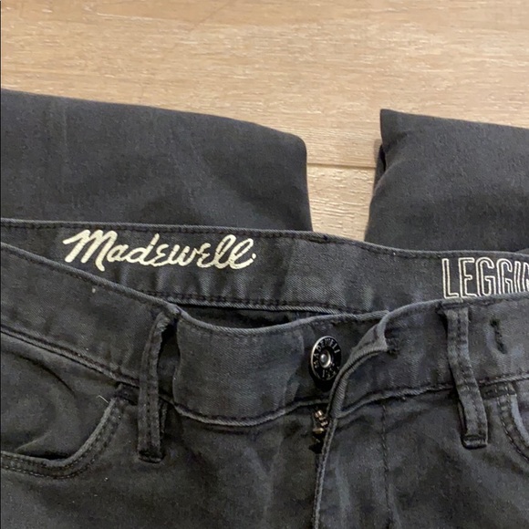 MADEWELL dark grey legging style jeans - Picture 3 of 3